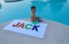 Load image into Gallery viewer, Personalized Beach Towel