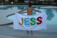 Load image into Gallery viewer, Personalized Beach Towel