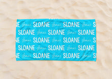 Load image into Gallery viewer, Personalized Beach Towel