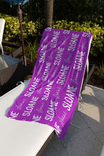 Load image into Gallery viewer, Personalized Beach Towel