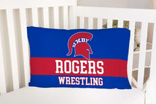Load image into Gallery viewer, PERSONALIZED RETRO SPORTS BIXBY SPARTAN PILLOW CASE