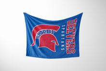 Load image into Gallery viewer, Bixby Spartans Blanket Personalized