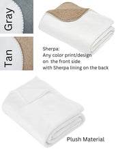 Load image into Gallery viewer, Bixby Spartans Blanket Personalized