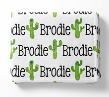Load image into Gallery viewer, Personalized Blanket - Cactus
