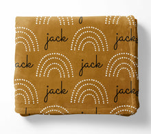 Load image into Gallery viewer, Personalized Blanket - Dotted Rainbow