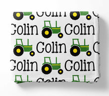 Load image into Gallery viewer, Personalized Blanket - Tractor