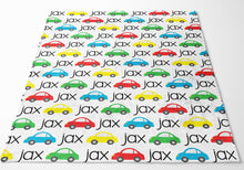 Load image into Gallery viewer, Personalized Blanket - Cars