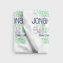 Load image into Gallery viewer, Personalized Fleece Baby Blanket - The Little Arrows