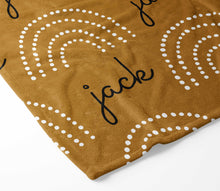 Load image into Gallery viewer, Personalized Blanket - Dotted Rainbow