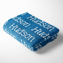 Load image into Gallery viewer, Personalized Kid Blanket - Name - The Little Arrows