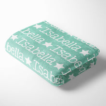 Load image into Gallery viewer, Personalized Kid Blanket - Name and Star - The Little Arrows
