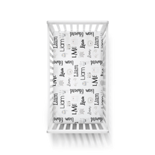 Load image into Gallery viewer, Personalized Crib Sheet - Animal Sketch - The Little Arrows