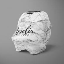 Load image into Gallery viewer, Car Seat Cover / Multi Use Cover - Marble - The Little Arrows