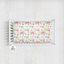Load image into Gallery viewer, Crib Sheet - Ryder's Farm - The Little Arrows