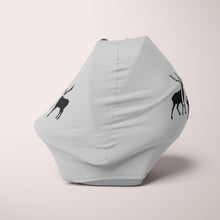 Load image into Gallery viewer, Car Seat Cover / Multi Use Cover - Deer - The Little Arrows