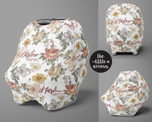 Load image into Gallery viewer, Car Seat Cover / Multi Use Cover - the Harlow collection - The Little Arrows