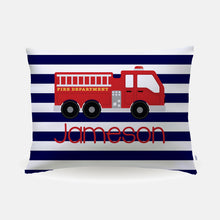 Load image into Gallery viewer, Pillow Case - Firetruck