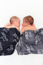 Load image into Gallery viewer, Personalized Jersey Knit Swaddle - The Little Arrows
