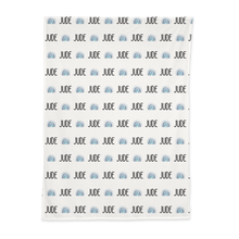Load image into Gallery viewer, Personalized Jersey Knit Swaddle - Rainbows - The Little Arrows