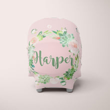 Load image into Gallery viewer, Car Seat Cover / Multi Use Cover - Succulents - The Little Arrows