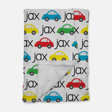 Load image into Gallery viewer, Personalized Blanket - Cars