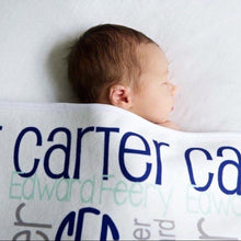 Load image into Gallery viewer, Personalized Fleece Baby Blanket - The Little Arrows