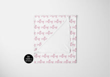 Load image into Gallery viewer, Personalized Jersey Knit Swaddle - The Little Arrows