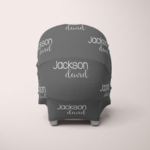 Load image into Gallery viewer, Car Seat Cover / Multi Use Cover - Name - The Little Arrows