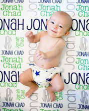 Load image into Gallery viewer, Personalized Fleece Baby Blanket - The Little Arrows