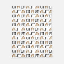 Load image into Gallery viewer, Personalized Blanket - Rainbows