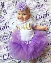 Load image into Gallery viewer, Baby Blanket - Baby Girl Blanket - Personalized Baby Blanket - Monogram Baby Blanket - Swaddle Receiving Blanket - Custom Blanket