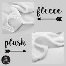 Load image into Gallery viewer, Baby Blanket - Baby Girl Blanket - Personalized Baby Blanket - Monogram Baby Blanket - Swaddle Receiving Blanket - Custom Blanket