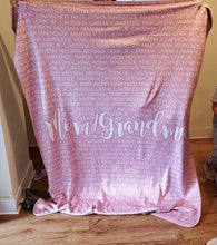 Load image into Gallery viewer, Mom Blanket - Mom Gift - Mothers Day Gift - Personalized Mom Blanket - Personalized Blanket - Gifts for Grandma - Blanket - Grandma Gift