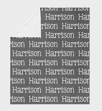 Load image into Gallery viewer, Personalized Kid Blanket - Name - The Little Arrows