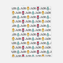 Load image into Gallery viewer, Personalized Blanket - Robot
