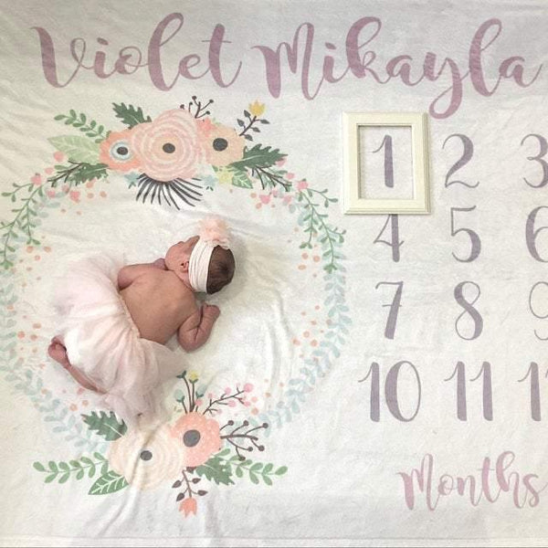 We love seeing your babies grow each month with their TLA Monthly Blanket photos!