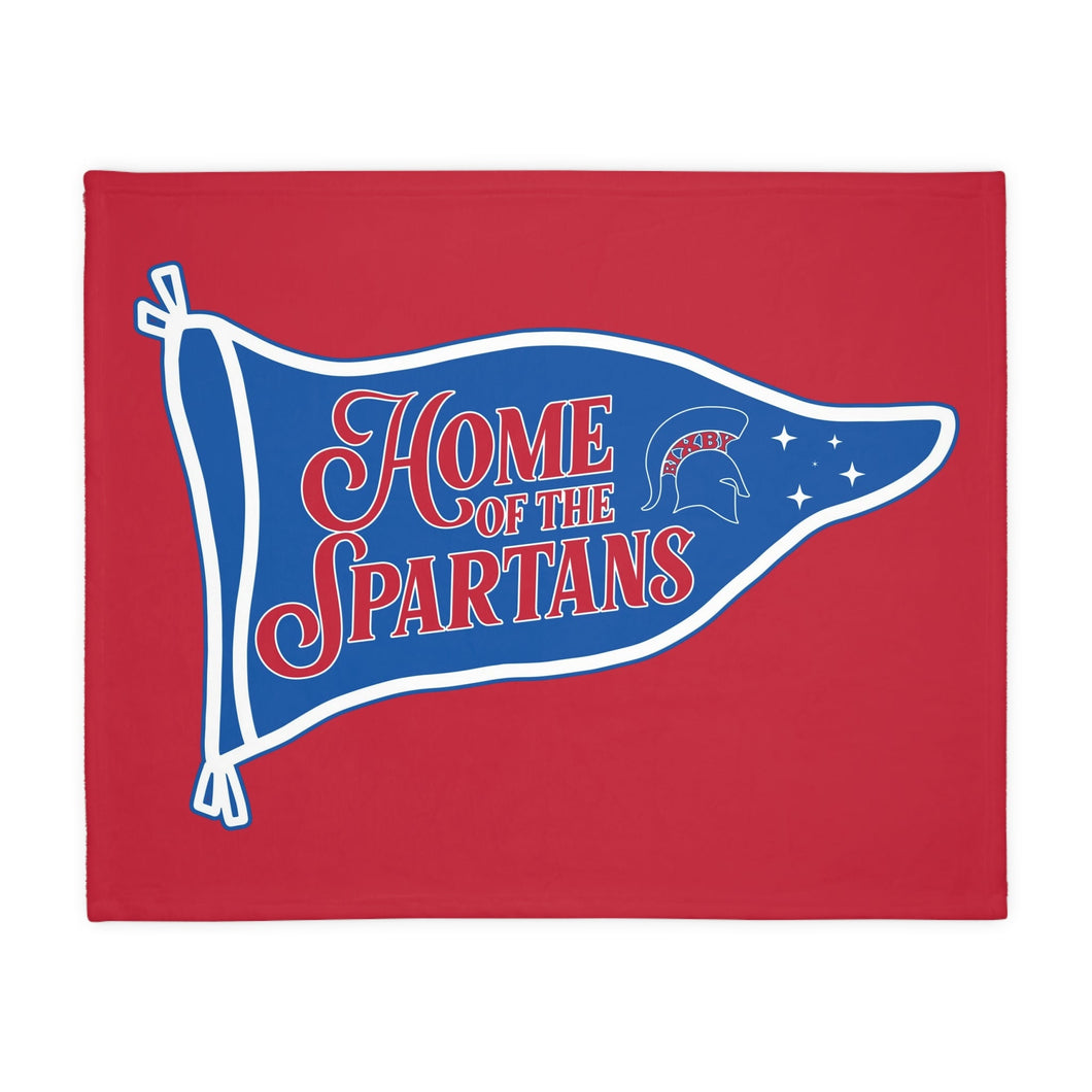 Bixby Spartans Blanket