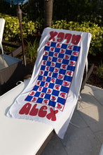 Load image into Gallery viewer, BIXBY SPARTAN RETRO 30&quot;x60&quot; BEACH POOL TOWEL
