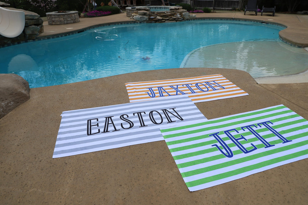 Personalized Beach Towel