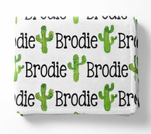 Load image into Gallery viewer, Personalized Blanket - Cactus
