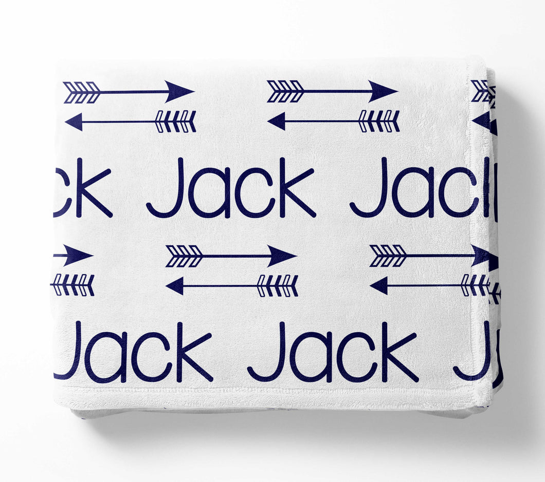 Personalized Blanket - Double Arrows
