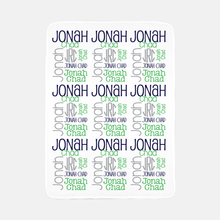 Load image into Gallery viewer, Personalized Fleece Baby Blanket - The Little Arrows
