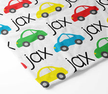 Load image into Gallery viewer, Personalized Blanket - Cars
