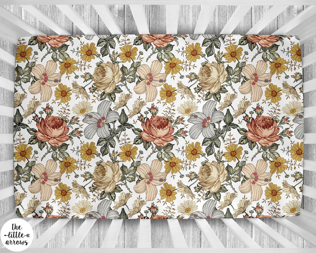 Crib Sheet - the Harlow collection - The Little Arrows