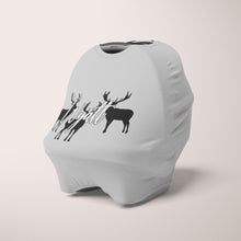 Load image into Gallery viewer, Car Seat Cover / Multi Use Cover - Deer - The Little Arrows

