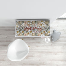 Load image into Gallery viewer, Personalized Changing Pad Cover - Vintage Floral - the Harlow collection - The Little Arrows
