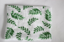 Load image into Gallery viewer, Leaf Muslin Blanket - The Little Arrows
