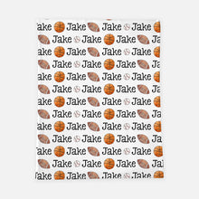 Load image into Gallery viewer, Personalized Blanket - Sports
