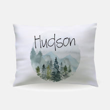 Load image into Gallery viewer, Pillow Case - Mountains and Trees
