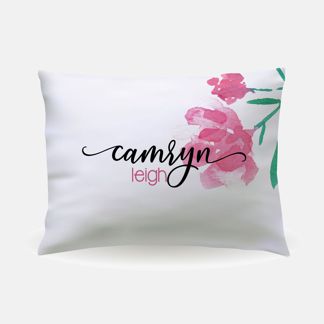 Pillow Case - Single Flower